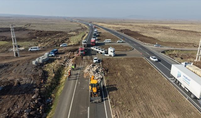 Diyarbakır-Şanlıurfa otoyolunda ulaşım normale döndü