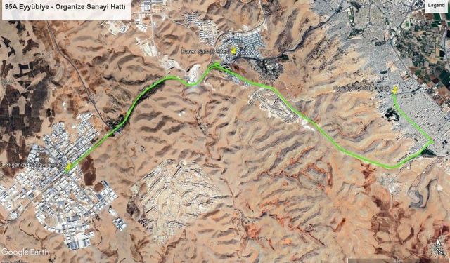 Eyyübiye - OSB arasında direkt ulaşım başlıyor