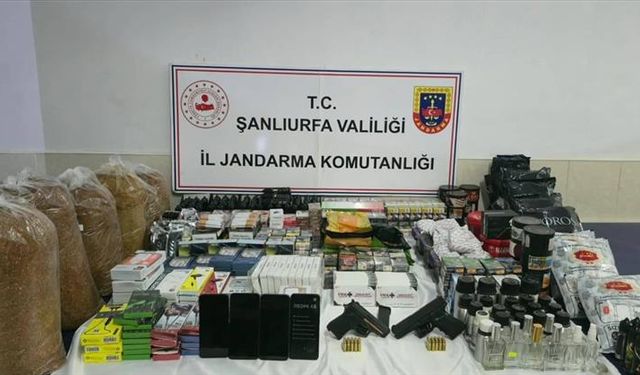 Şanlıurfa'da gümrük kaçakçılığı operasyonu: 4 şüpheli hakkında işlem yapıldı