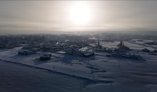 Türkiye'nin en soğuk ili: -39,7 derece