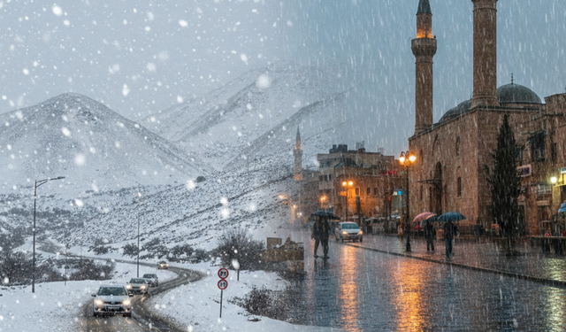 Şanlıurfa İçin Kritik Uyarı: Kar ve Sağanak Yağış Geliyor!