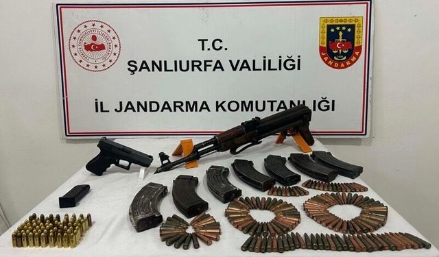 Şanlıurfa'da Silah Kaçakçılığı Operasyonu: Mühimmat Ele Geçirildi