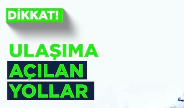 Şanlıurfa’da Kar Yağışı Sonrası Bazı Yollar Yeniden Ulaşıma Açıldı