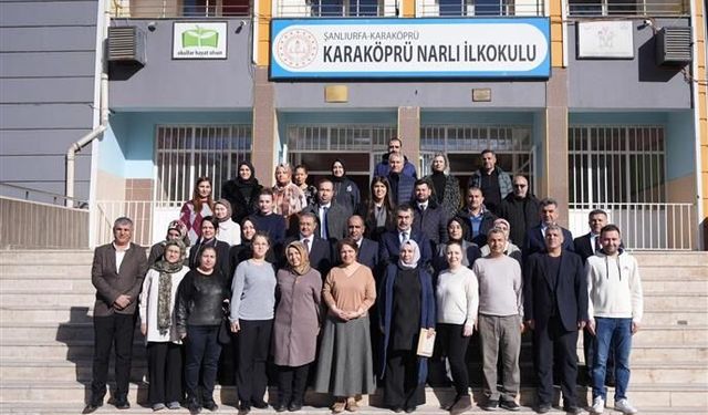 Bakan Tekin Şanlıurfa'da öğretmenlerle bir araya geldi