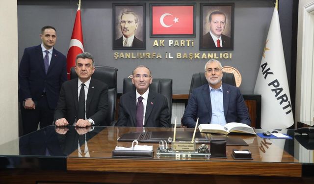 Bakan Işıkhan'dan Başkan Günbeği'ye Ziyaret