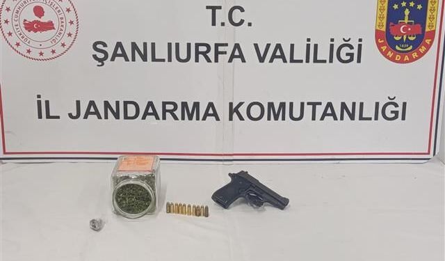 Şanlıurfa’da Uyuşturucu ve Ruhsatsız Silah Operasyonu