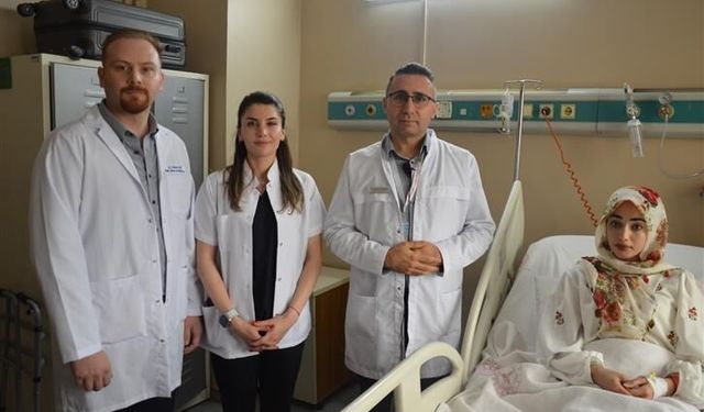 Şanlıurfa'da genç hasta doku nakli ile protezden kurtuldu