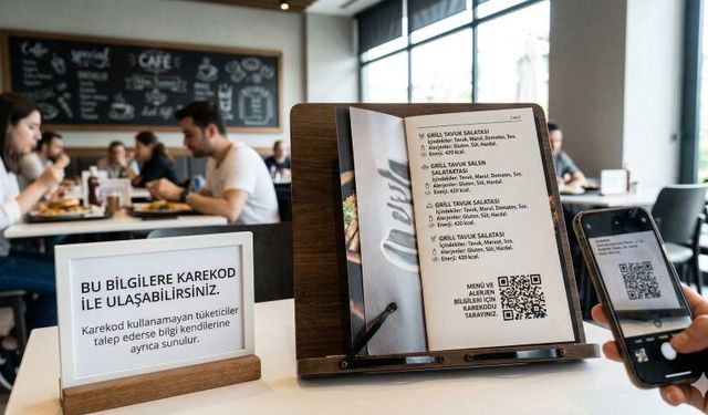 Restoran ve Kafelerde Menülere Yeni Düzenleme