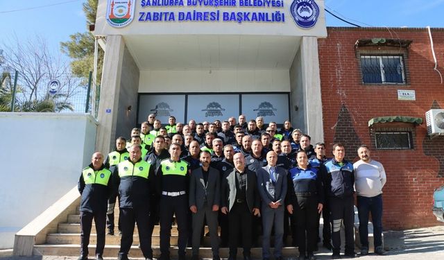 Şanlıurfa’da Zabıta Daire Başkanlığı Yeni Hizmet Binasında