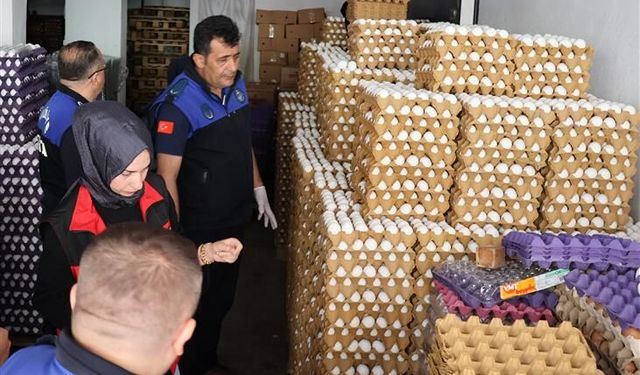 Haliliye’de 5 bin koli yumurta imha edildi
