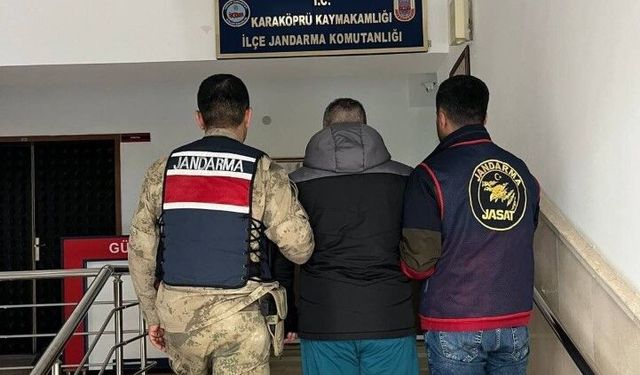 Karaköprü'de dolandırıcılıktan aranan şahıs tutuklandı