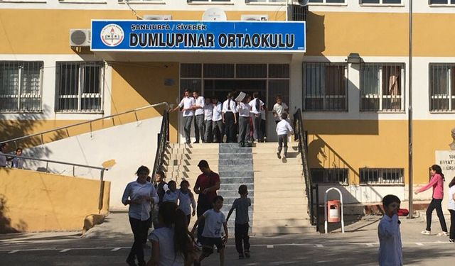 Siverek'te ortaokula saldırı girişimi