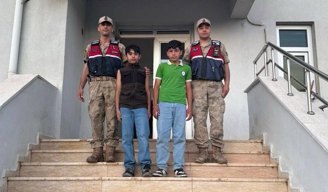 Viranşehir'de Kayıp İki Çocuk Jandarma Tarafından Bulundu