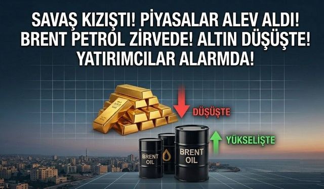 Orta Doğu'da Gerilim Tırmandı: Petrol Yükselişte, Altın Geriliyor