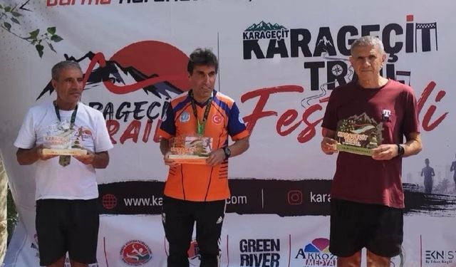 Şanlıurfalı Atlet Halil Arpacı, Karageçit Ultra Trail’de İkinci Oldu