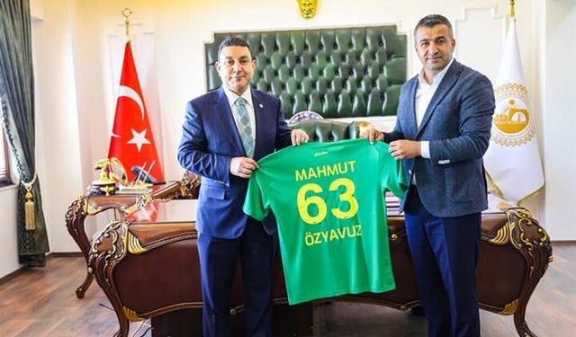 Şanlıurfaspor Yönetiminden İlk Ziyaret Başkan Özyavuz’a