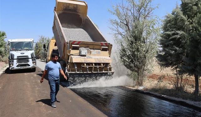 Büyükşehir'den Viranşehir'e 9 Kilometrelik Yol Yatırımı