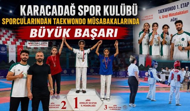 Karacadağ Spor Kulübü Sporcularından Büyük Başarı