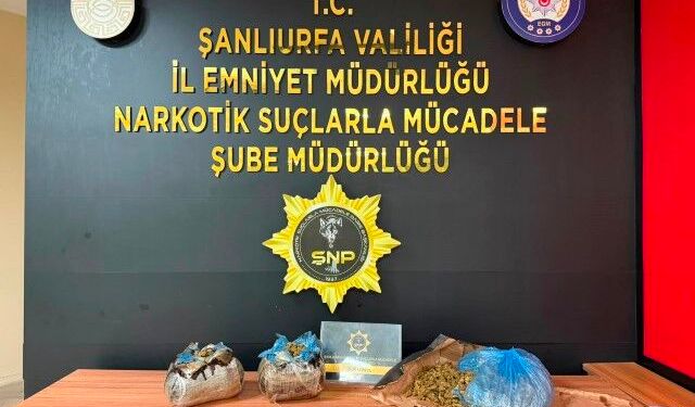 Şanlıurfa'da 3 Kilo 650 Gram Esrar Ele Geçirildi: 1 Tutuklama