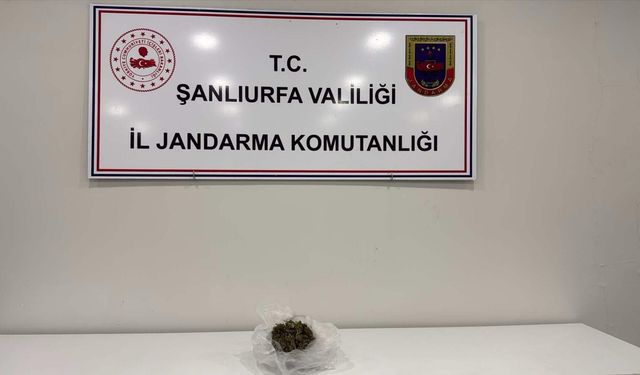 Viranşehir'de esrar ele geçirildi