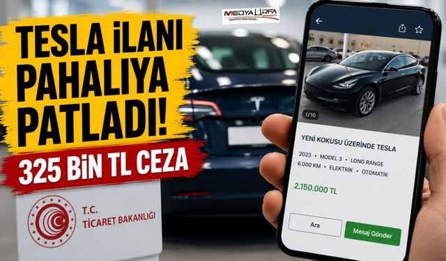 "Sıfır Gibi Tesla" İlanı Pahalıya Patladı