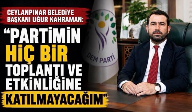 Başkan Kahraman’dan dikkat çeken açıklama