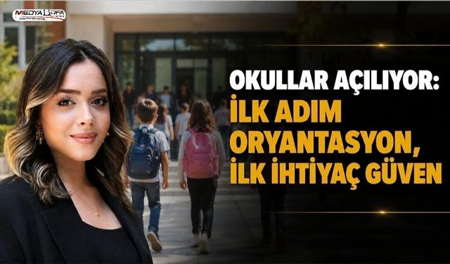 Okullar Açılıyor: Çocukların İlk İhtiyacı Nedir?