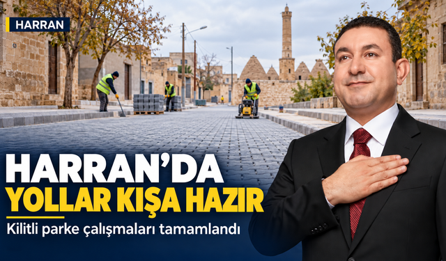 Harran’da Kış Öncesi Yol Seferberliği