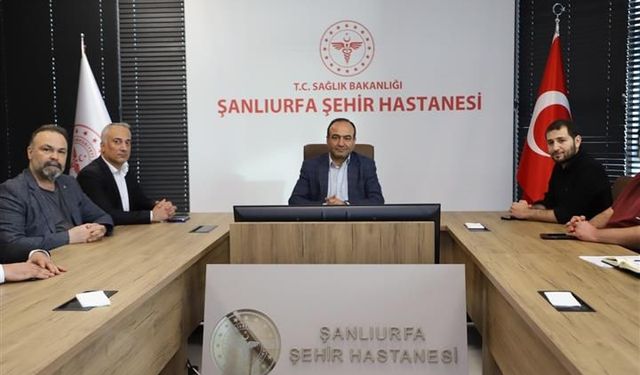 İl Sağlık Müdürü Berk, Şanlıurfa Şehir Hastanesindeki Çalışmaları İnceledi