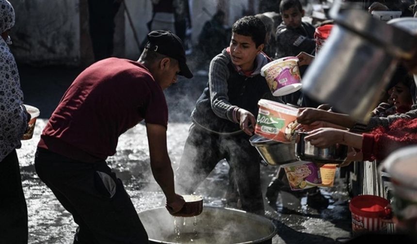 Gazze'de 570 binden fazla kişi açlıkla karşı karşıya