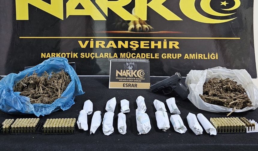 Viranşehir'de uyuşturucu operasyonunda 2 şüpheli yakalandı