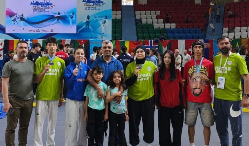 DEPSAŞ Enerji Sporcuları Taekwondo’dan Madalya ile Döndü