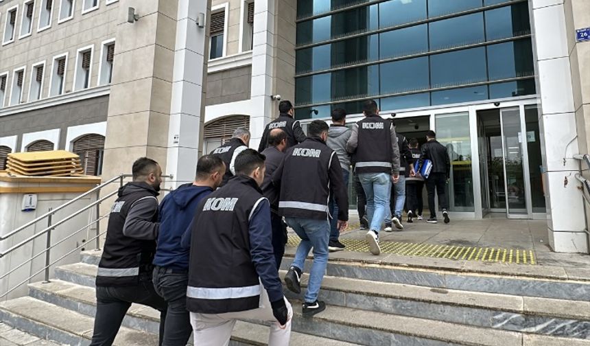 Şanlıurfa ve 12 İlde Organize Suç Operasyonu: 109 Gözaltı, 61 Tutuklama