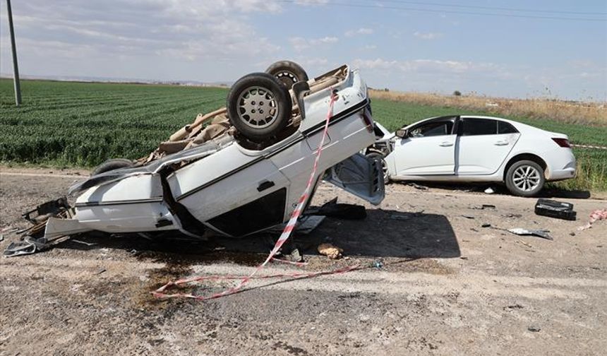 Şanlıurfa'da feci kaza: 3 kişi öldü, 2 kişi yaralandı