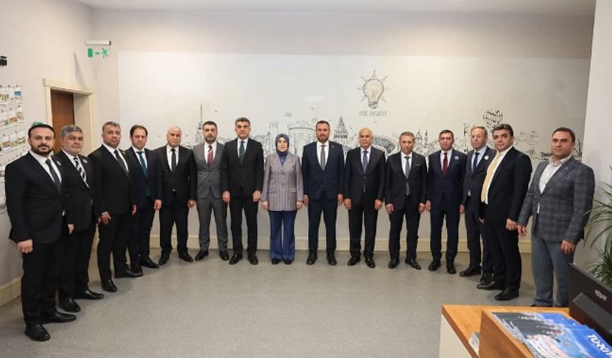 AK Parti Teşkilatları Ankara'ya çıkarma yaptı: Yazmacı'yı ziyaret ettiler