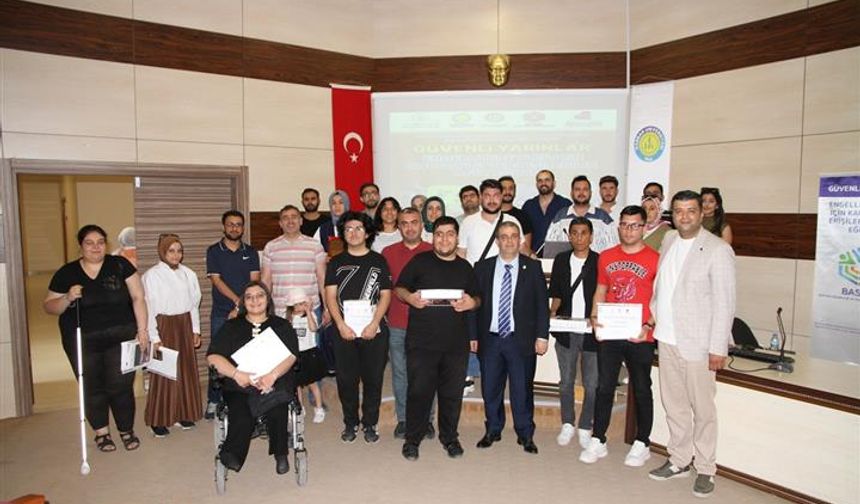Güvenli Yarınlar İçin Erişilebilir Afet Eğitimi Kapanış Etkinliği Gerçekleştirildi
