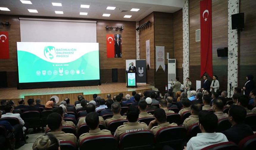 Şanlıurfa'da "Bağımlılığın Önlenmesi Projesi"nin tanıtımı yapıldı