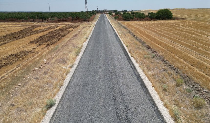 Büyükşehir'den Hilvan Kırsalına Karayolları Standartlarında Yol