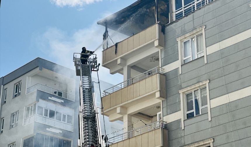 Şanlıurfa'da evde çıkan yangın söndürüldü