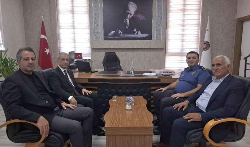 Milletvekili Dusak'tan Emniyet Müdürü Zeydanlı'ya Ziyaret