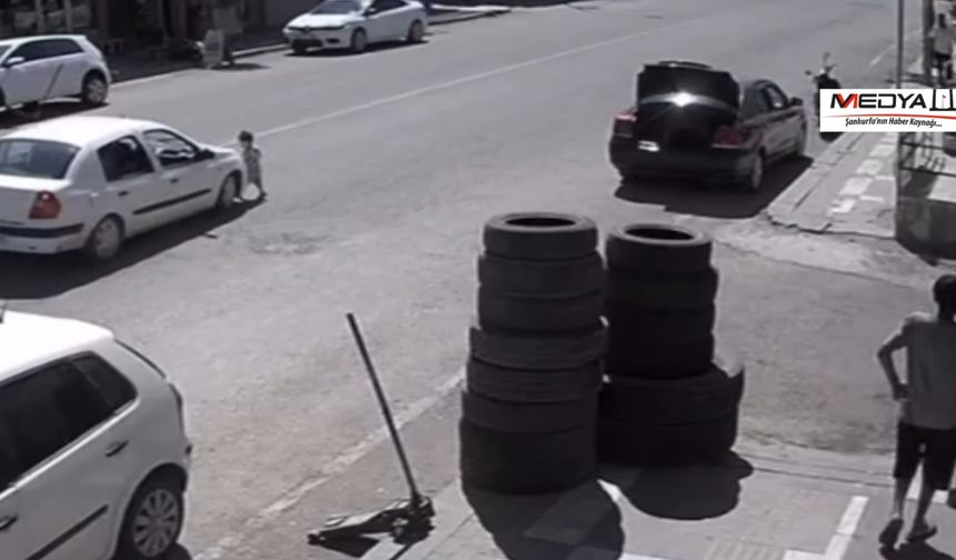 Şanlıurfa'da otomobilin çarptığı çocuk ağır yaralandı
