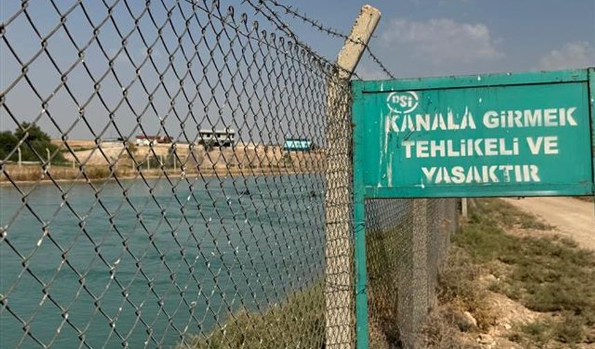 Şanlıurfa'da sulama kanalında erkek cesedi bulundu
