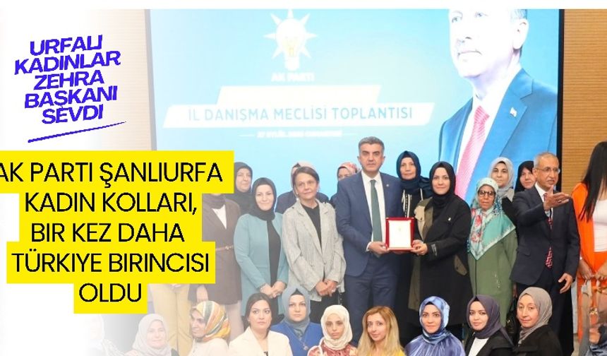 AK Partili Başkan Zehra Ay birinciliği yine kaptırmadı