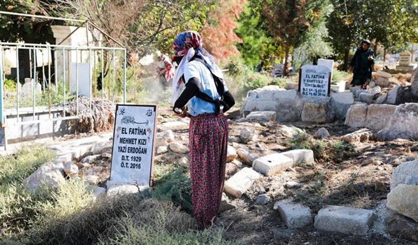 Harran'da Mezarlıklarda Temizlik Seferberliği