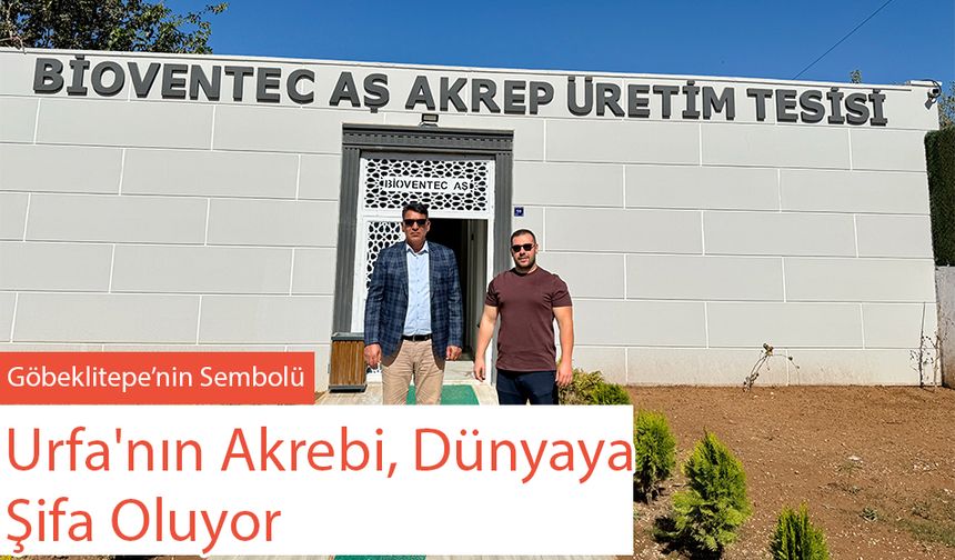 Urfa’dan Dünyaya: Akrep Zehrinde Dünya Lideri Bioventec A.Ş.