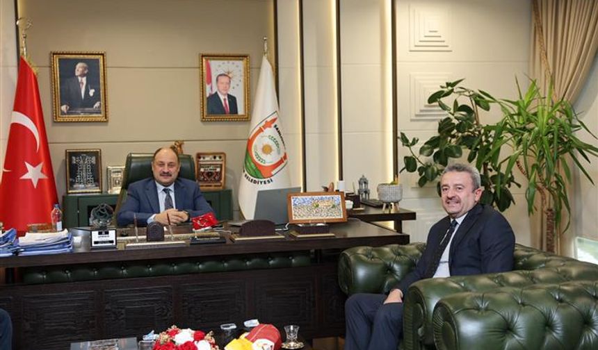 Sarı-Kırmızılılar Gülpınar’ı Makamında Ziyaret Etti