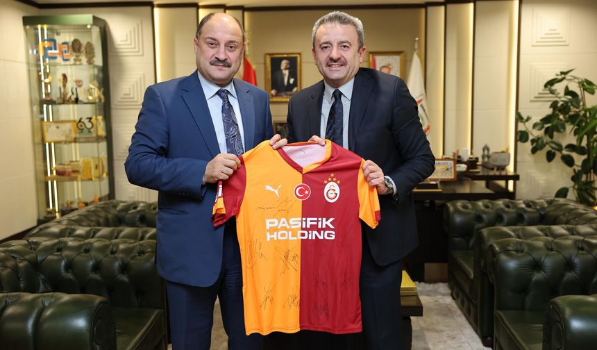 Galatasaray’dan Başkan Gülpınar’a Sürpriz Ziyaret