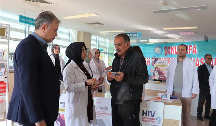 Şanlıurfa'da HIV'e dikkat çekildi