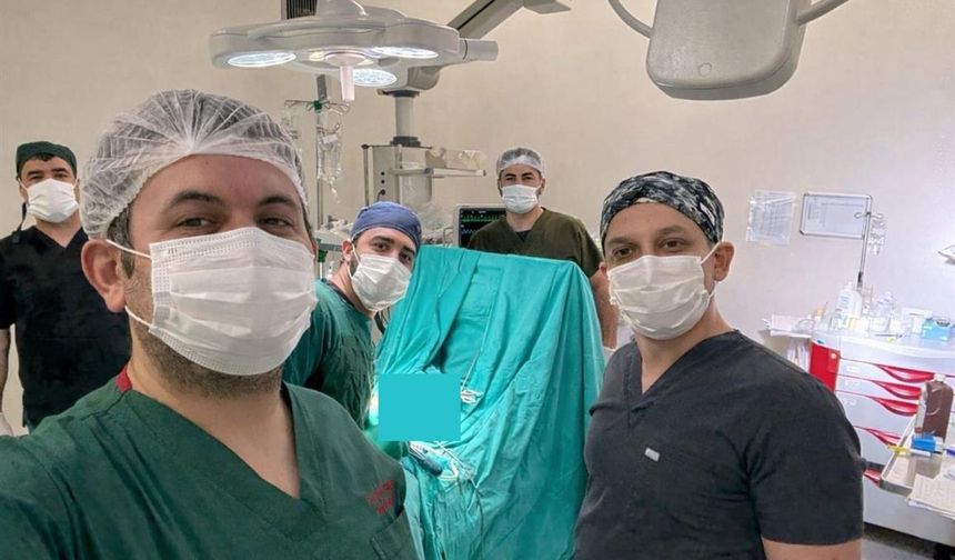 Ceylanpınar'da zorlu ameliyat başarıyla gerçekleşti