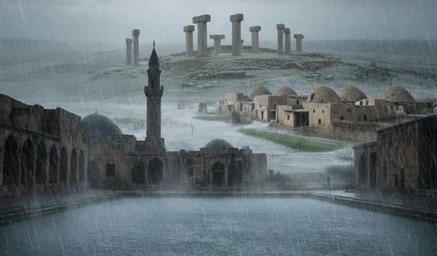 Şanlıurfa’da Sağanak Yağış ve Soğuk Hava Etkili Oluyor